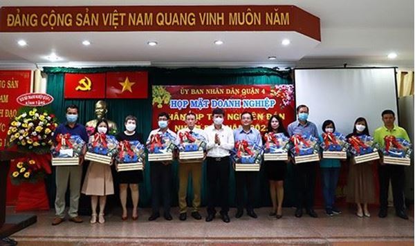 Quận 4 họp mặt doanh nghiệp nhân dịp Xuân Nhâm Dần 2022