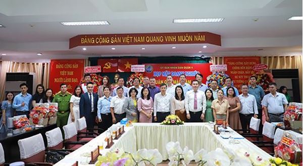 Quận 4 họp mặt doanh nghiệp nhân dịp Xuân Quý Mão năm 2023