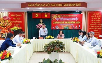 Quận 4 họp mặt doanh nghiệp nhân dịp Xuân Giáp Thìn 2024